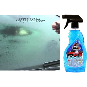 Oto Cam Kaporta Buz Çözücü Sprey/trax Araç Buz Çözücüsü Sprey 500 ml
