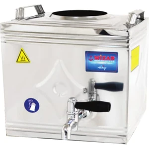 15 Lik Gazlı 10 Litre 1 Demlikli Üst Çay Kazanı - Üst Kazan