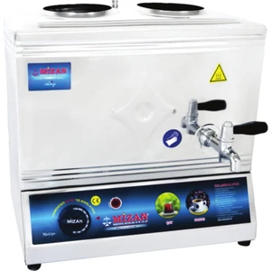 25 Lik Elektrikli 20 Litre 2 Demlikli Çay Kazanı Çay Ocağı