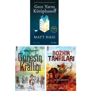 Gece Yarısı Kütüphanesi - Güneşin Krallığı - Bozkır Tanrıları (3 Kitap Set)