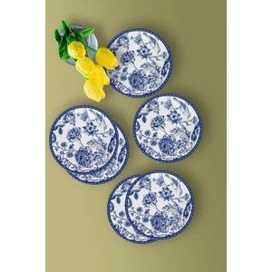 Kütahya Porselen Blue Blanc 6 Parça Pasta Takımı