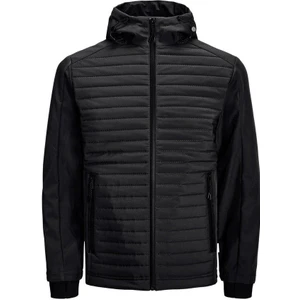 Jack & Jones Jcotoby Aır Hybrıd Jacket Sn Siyah Erkek Mont 12215938-Black