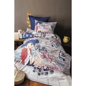 Issimo Home Dijital Baskı Pamuk Ranforce Tek Kişilik Nevresim Takımı Shıny