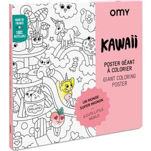Dev Boyama Posteri Kawaii