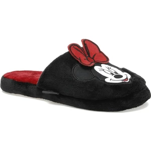 Mickey Mouse 603107.Z2PR Siyah Kadın Panduf