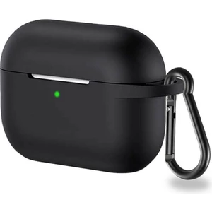Apple Airpods Pro Için Standart Askılı Silikon Kılıf Siyah