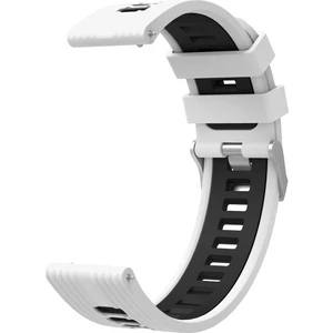 Samsung Galaxy Watch 4 Classic 46 mm (20 Mm) Için 2 Renkli Kademeli Silikon Kordon-Kayış Krd-55