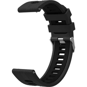 Samsung Galaxy Watch 4 Classic 46 mm (20 Mm) Için 2 Renkli Kademeli Silikon Kordon-Kayış Krd-55