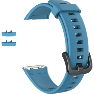 Honor Band 6 Için Renkli Ayarlanabilir Silikon Kordon-Kayış