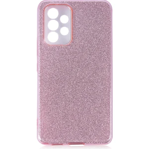 Samsung Galaxy A23 Kılıf Simli Parlak Shining Silikon