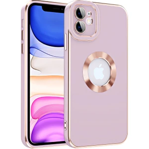 Apple iPhone 11 Kılıf Kamera Korumalı Renkli Logo Açık Tasarım Kongo Kapak