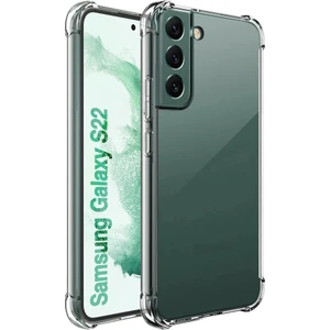 Samsung Galaxy S22 Plus Kılıf Kamera Korumalı Şeffaf Antishock Silikon