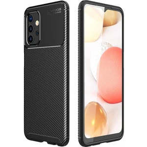 Aqua Aksesuar Samsung Galaxy A32 Kılıf Rugged Armor Karbon Desenli Tam Koruma Silikon Kapak