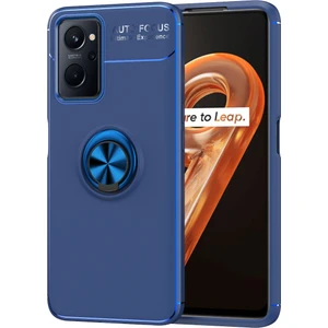 Oppo A96 Kılıf Yüzüklü Manyetik Ravel Silikon