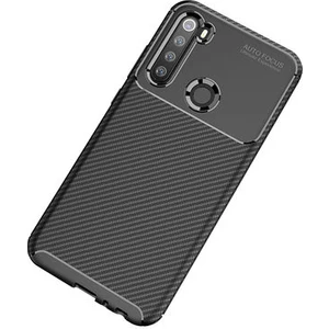 Aqua Aksesuar Xiaomi Redmi Note 8t Kılıf Rugged Armor Karbon Desenli Tam Koruma Silikon Kapak