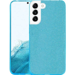 Samsung Galaxy S22 Plus Kılıf Simli Parlak Shining Silikon