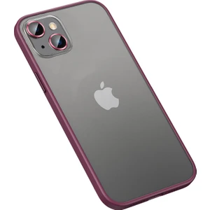 Apple iPhone 13 Kılıf Renkli Kenarlı Kamera Lens Koruyuculı Retro Kapak
