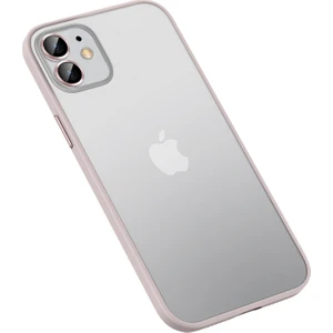 Apple iPhone 12 Kılıf Renkli Kenarlı Kamera Lens Koruyuculı Retro Kapak