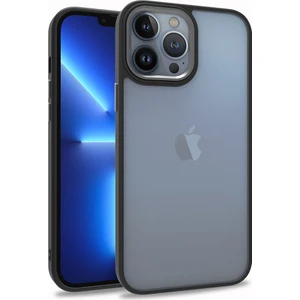 Apple iPhone 13 Pro Max Kılıf Silikon Kenarlı Renkli Flora Kapak