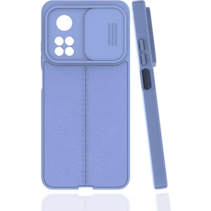 Xiaomi Mi 10T Pro Kılıf Deri Desenli Kamera Korumalı Sürgülü Niss Silikon