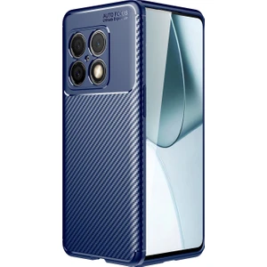 One Plus 10 Pro Kılıf Karbon Desenli Lux Negro Silikon