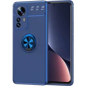 Xiaomi 12 Kılıf Yüzüklü Manyetik Ravel Silikon