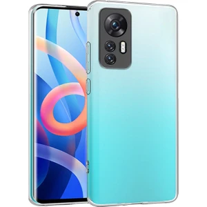 Xiaomi 12 Kılıf Ultra Ince Şeffaf Silikon
