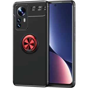 Xiaomi 12 Kılıf Yüzüklü Manyetik Ravel Silikon