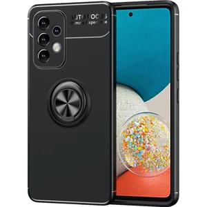 Samsung Galaxy A53 Kılıf Yüzüklü Manyetik Ravel Silikon