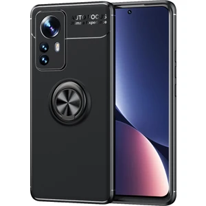 Xiaomi 12 Pro Kılıf Yüzüklü Manyetik Ravel Silikon