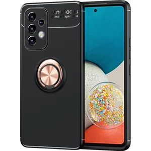Samsung Galaxy A53 Kılıf Yüzüklü Manyetik Ravel Silikon