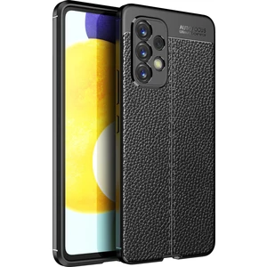 Samsung Galaxy A53 Kılıf Deri Desenli Lux Niss Silikon