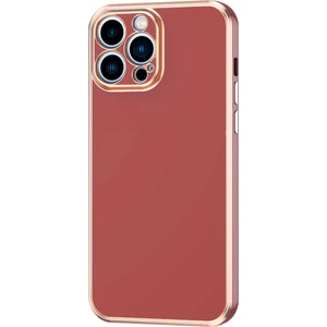 Apple Iphone 13 Pro Max Kılıf Renkli Parlak Kenarlı Laser Bark Silikon