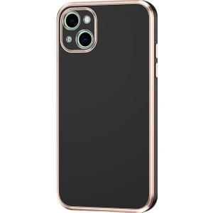 Apple Iphone 13 Kılıf Renkli Parlak Kenarlı Laser Bark Silikon