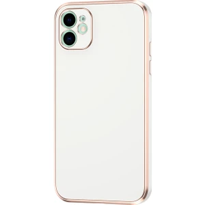Apple Iphone 12 Kılıf Renkli Parlak Kenarlı Laser Bark Silikon