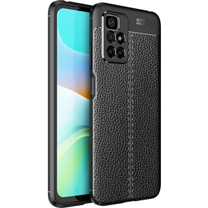 Xiaomi Redmi 10 Kılıf Deri Desenli Lux Niss Silikon