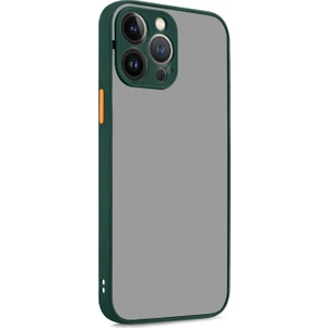 Apple Iphone 13 Pro Kılıf Silikon Kenarlı Kamera Korumalı Hux Kapak