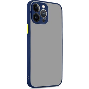 Apple Iphone 13 Pro Max Kılıf Silikon Kenarlı Kamera Korumalı Hux Kapak