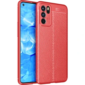 Oppo Reno 6 Kılıf Deri Desenli Lux Niss Silikon