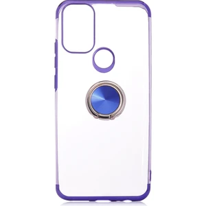General Mobile Gm 21 Plus Kılıf 4 Köşe Renkli Yüzüklü Manyetik Laser Gess Silikon