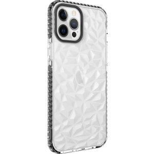 Apple Iphone 12 Pro Max Kılıf Renkli Kabartmalı Prizma Buzz Kapak