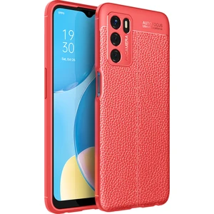 Oppo A16 Kılıf Deri Desenli Lux Niss Silikon