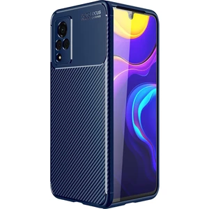 Vivo V21 Kılıf Karbon Desenli Lux Negro Silikon