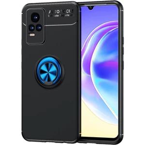 Vivo V21 E Kılıf Yüzüklü Manyetik Ravel Silikon