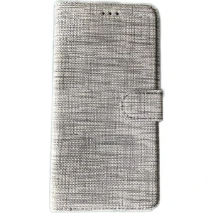 General Mobile Gm 21 Plus Kılıf Kumaş Desenli Cüzdanlı Standlı Kapaklı Kılıf