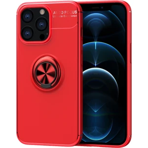 Apple Iphone 13 Pro Max Kılıf Yüzüklü Manyetik Ravel Silikon