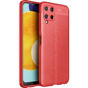 Samsung Galaxy A22 4g Kılıf Deri Desenli Lux Niss Silikon