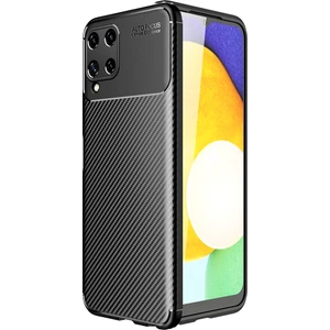 Samsung Galaxy A22 4g Kılıf Karbon Desenli Lux Negro Silikon