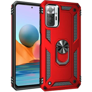 Xiaomi Redmi Note 10 Pro Kılıf Ultra Korumalı Yüzüklü Manyetik Vega Kapak