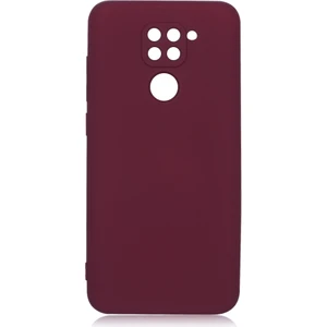 Xiaomi Redmi Note 9 Kılıf Kamera Korumalı Içi Süet Mara Lansman Silikon